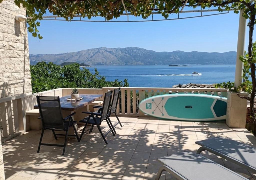 Vela Glavica Apartment | Apartments Duka - 100m to sandy beach Bili Žal with panoramic sea view with AirConditioning and WiFi