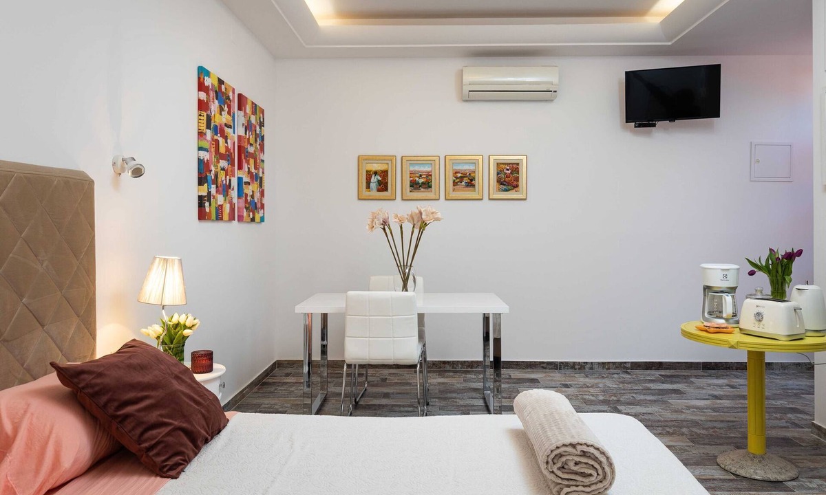 Zupa dubrovacka Apartment | Apartments Subrenum - Superior Studio Apartment with Small Terrace (S4)