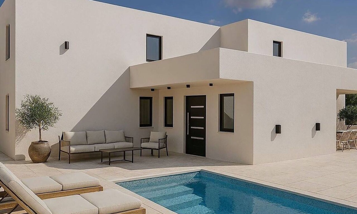 Lopar Villa | Beautiful private villa for 8 guests with WIFI, private pool, A/C, TV, terrace and pets allowed