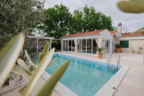 Posedarje House | Fairy of Velebit - Countryside House with Heated Pool & Organic Garden near Zadar