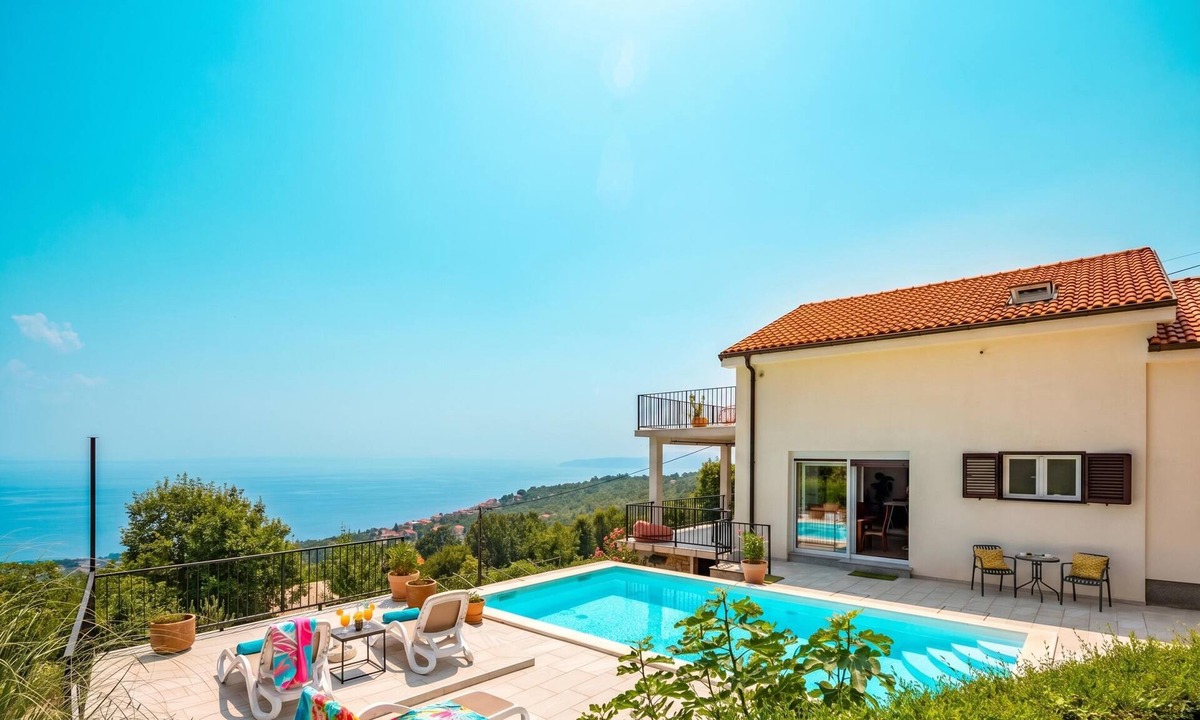 Opatija House | Hillside Villa Kvarner: Pool & Sea View, Opatija - Ičići, Croatia