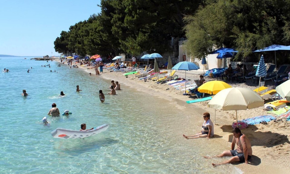Baska Voda Apartment | One bedroom apartment with terrace and sea view Baška Voda, Makarska (A-6718-c)