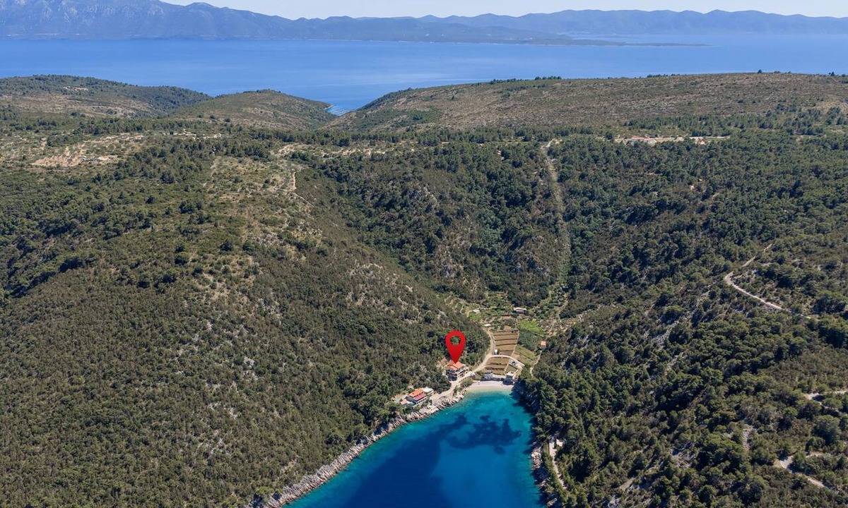 Bogomolje Apartment | One bedroom apartment near beach Cove Mala Pogorila, Hvar (A-27650-d)