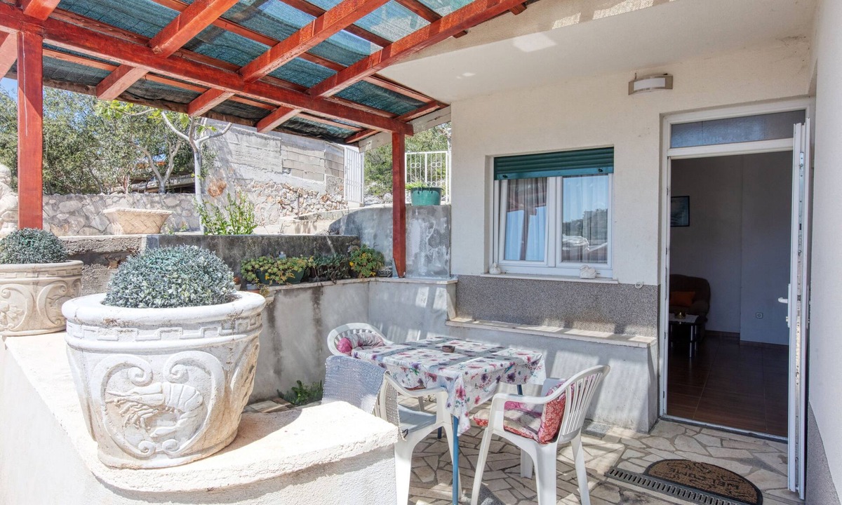 Podglavica Apartment | One bedroom apartment with terrace and sea view Stupin Čeline, Rogoznica (A-21279-b)