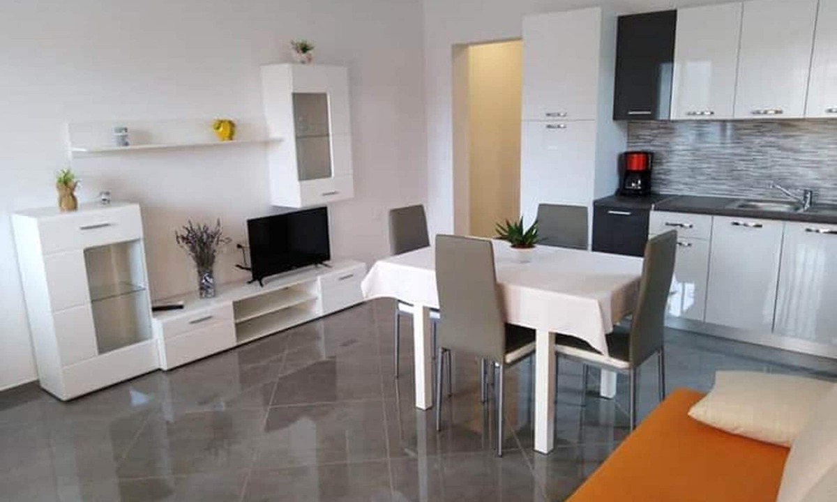 Metajna Apartment | One bedroom apartment with terrace and sea view Metajna (Pag) (A-20521-a)