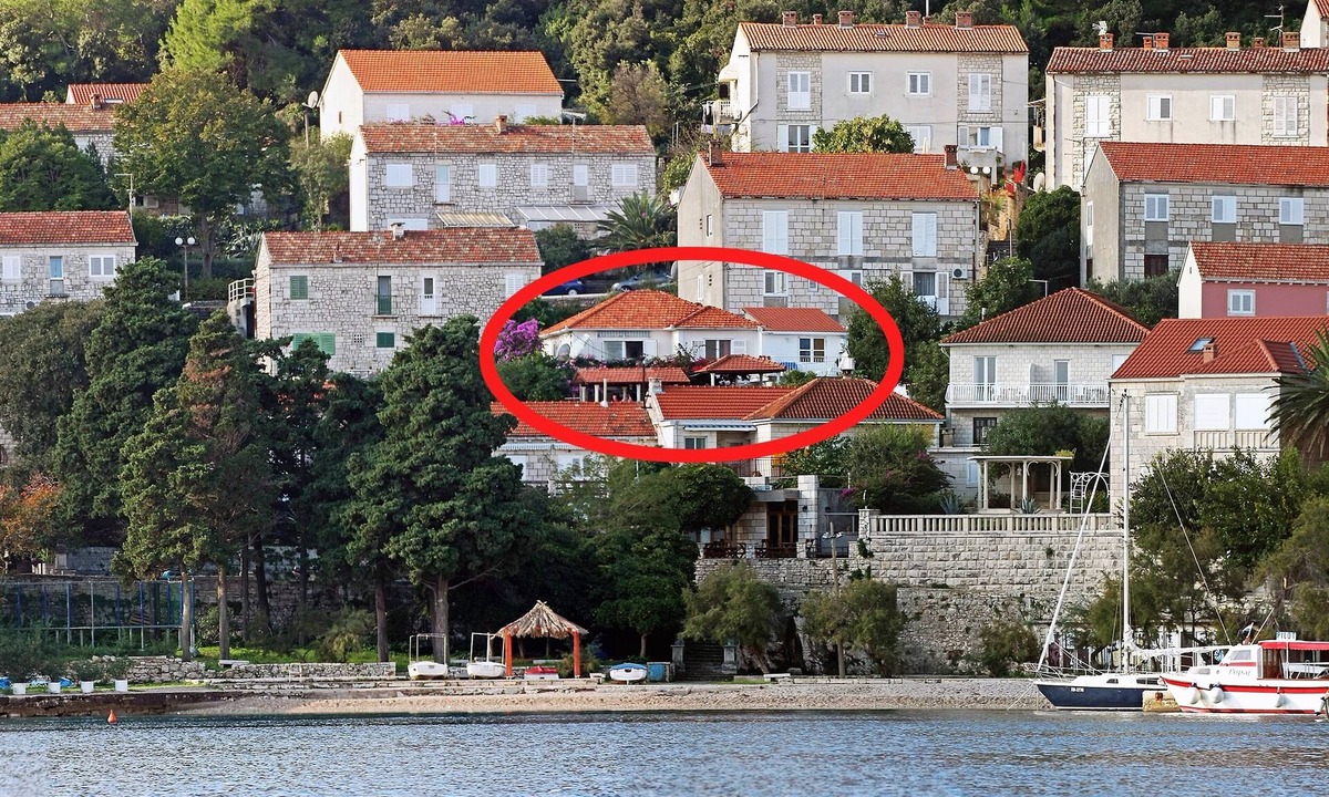 Cove Tri Zala (Zrnovo) Apartment | One bedroom apartment near beach Korčula (A-9321-b)