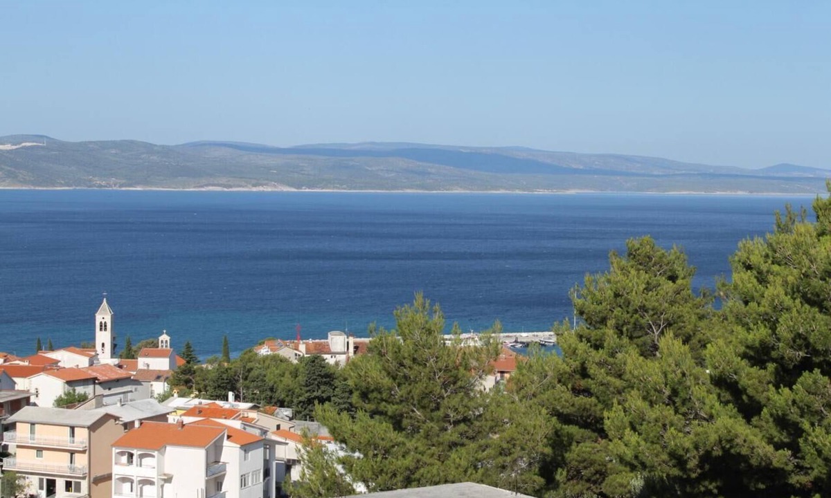 Baska Voda Apartment | Studio flat with terrace and sea view Baška Voda, Makarska (AS-6872-a)