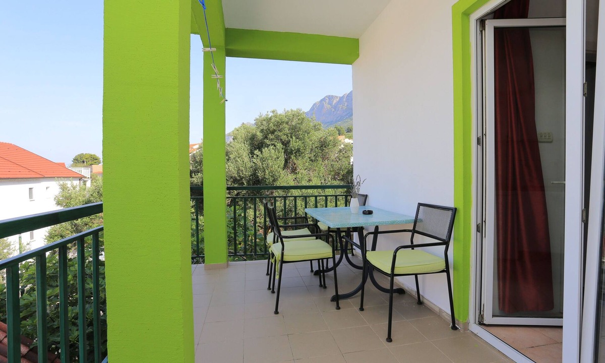 Gradac Apartment | Studio flat with terrace and sea view Gradac, Makarska (AS-2784-b)