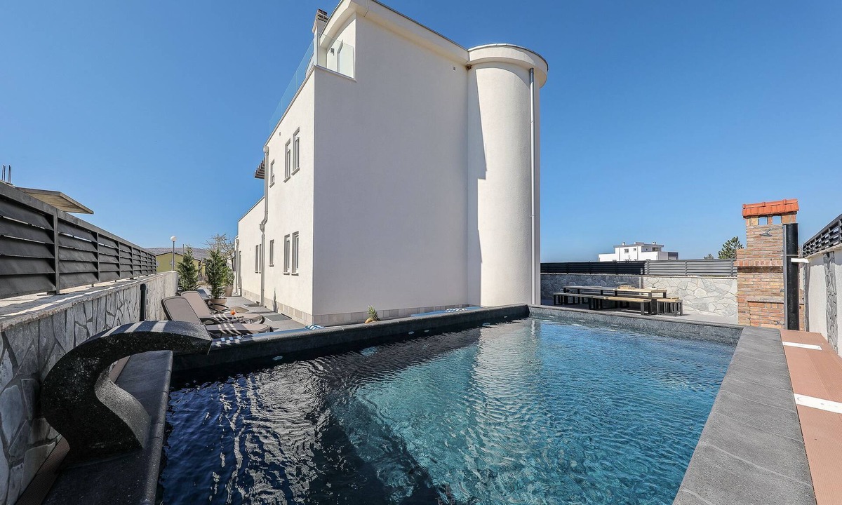 Seline Villa | Villa Jimmy Villa with pool, sea view and balcony - Villa Jimmy