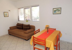 Ferienwohnung Brzac für 1 - 4 Personen mit 1 Schlafzimmer in Krk (Stadt)