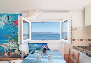 Nice apartment in Omis with house sea view