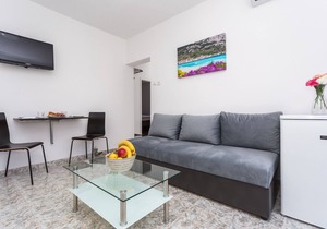 One bedroom apartment with balcony Baška, Krk (A-18818-a)