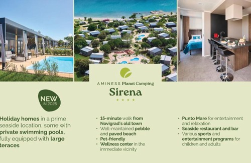Novigrad Resort | Aminess Planet Camping Holiday Homes Sirena