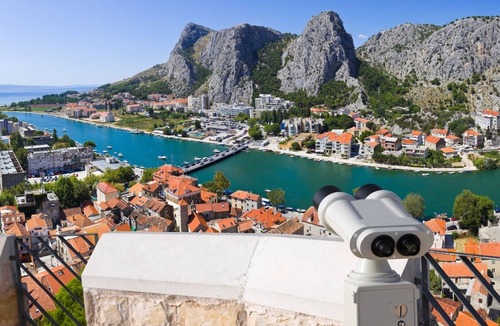Omis Apartment | Apartment in Duće with Terrace, Air condition, WIFI, Washing machine (122-1)