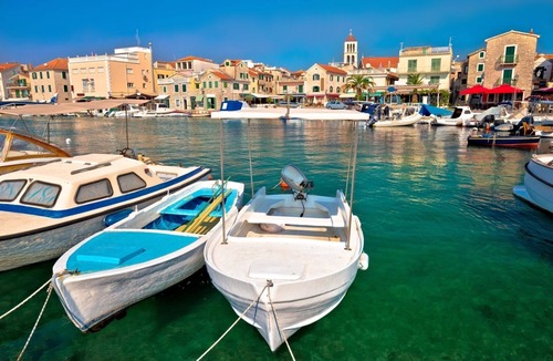 Srima Apartment | Apartment in Vodice with Seaview, Terrace, Air condition, WIFI (4727-1)