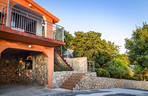Baric Draga Apartment | Apartment Jase - 30 m from beach : SA4-bijela kuhinja(2) - Lukovo Sugarje, Riviera Senj, Croatia