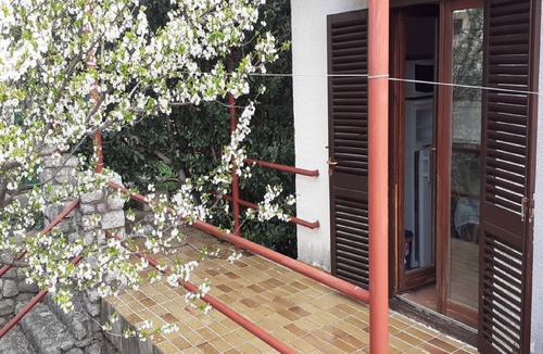Novi Vinodolski Apartment | Apartments Rudi - One Bedroom Apartmen with Terrace and Sea View