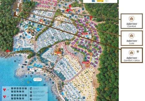 Krk Resort | Easyatent Luxe Safari tent Krk