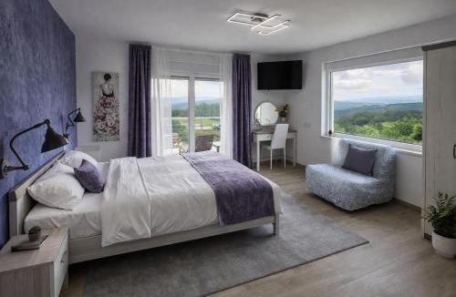 Cerovlje Villa | Entire Vacation Home - Heated Pool,Jacuzzi & Sauna