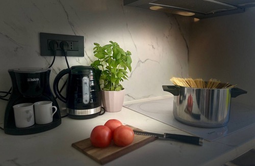 Sarsoni Apartment | Lux/Cozy studio with sea view, terace, parking, near beach