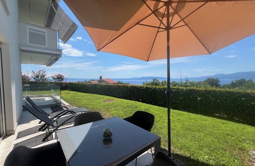 Sarsoni Apartment | Lux/Cozy studio with sea view, terace, parking, near beach