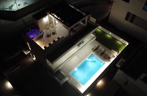 Kastel Sucurac Villa | Luxury 4-bedroom villa with massage jets and Heated Swimming pool.