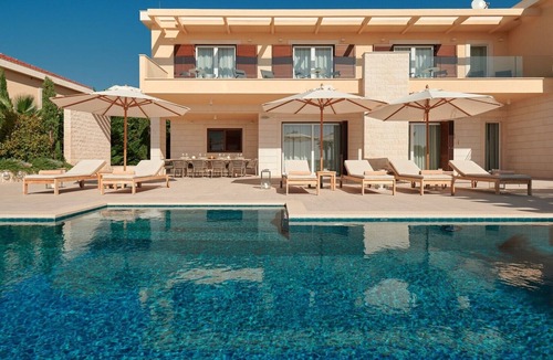 Hvar Villa | Luxury Villa Hvar Deluxe Palace I with private heated pool and sauna by the beach at island of Hvar
