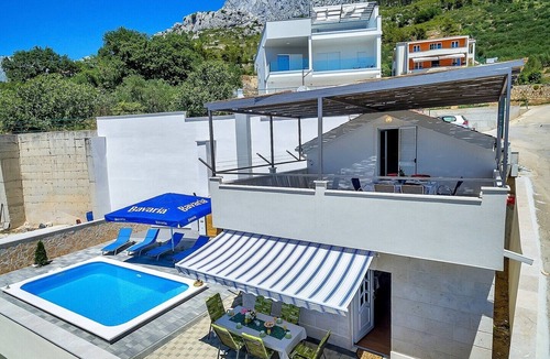Krvavica Villa | Luxury Villa Nadea Private Pool Quiet Area
