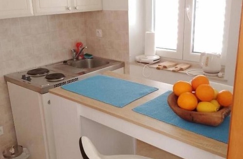 Sobra Apartment | One bedroom apartment with balcony and sea view Sobra, Mljet (A-600-b)