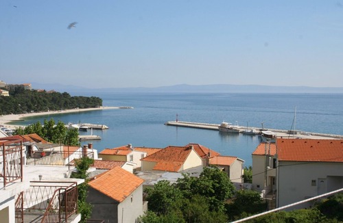 Baska Voda Apartment | One bedroom apartment with terrace and sea view Baška Voda, Makarska (A-2709-d)