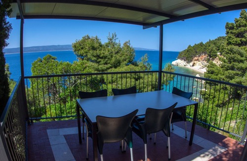 Pisak Apartment | One bedroom apartment near beach Pisak, Omiš (A-18610-a)