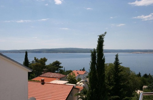 Dramalj Apartment | One bedroom apartment with balcony and sea view Dramalj, Crikvenica (A-5534-a)