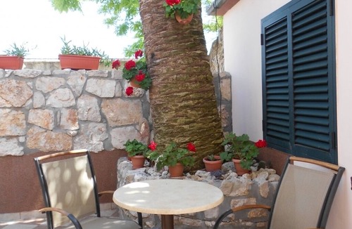 Privlaka Apartment | Studio apartment in Privlaka with Balcony, Air condition, WIFI (878-2)