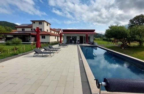 Otocac Apartment | Studio flat with a swimming pool Otočac, Velebit (AS-24987-a)