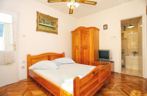 Baska Voda Apartment | Studio flat with terrace and sea view Baška Voda, Makarska (AS-2678-a)