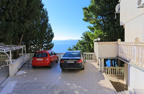 Marusici Apartment | Studio flat with terrace and sea view Marušići, Omiš (AS-18497-a)