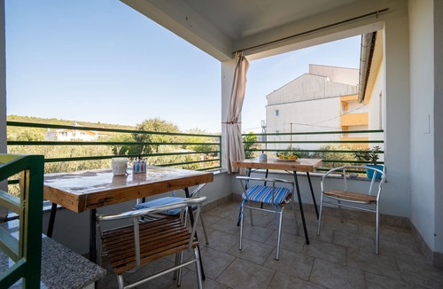Sukosan Apartment | Studio flat with terrace Sukošan, Zadar (AS-5863-a)