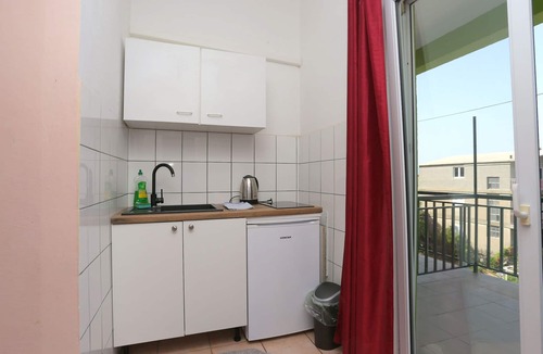 Gradac Apartment | Studio flat with terrace and sea view Gradac, Makarska (AS-2784-b)