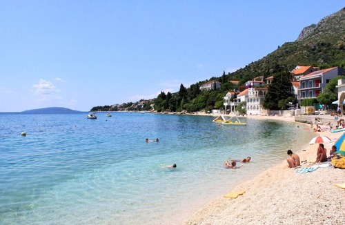 Gradac Apartment | Studio flat with terrace and sea view Gradac, Makarska (AS-2784-c)