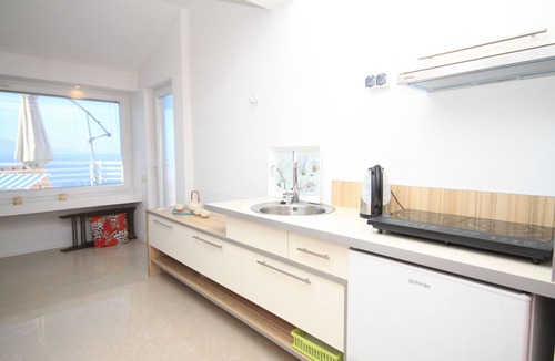 Podaca Apartment | Studio flat with terrace and sea view Podaca, Makarska (AS-8536-a)
