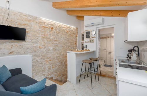 Rovinjsko Selo Apartment | Studio flat with terrace Rovinjsko Selo, Rovinj (AS-14514-a)