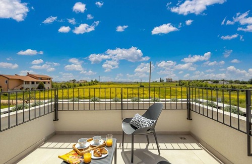 Brtonigla Villa | Stunning private villa with hot tub, private pool, A/C, WIFI, TV, terrace and pets allowed