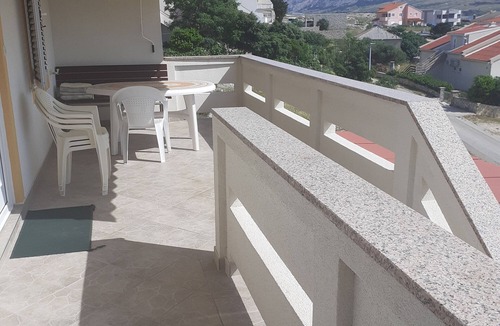 Kustici Apartment | Two bedroom apartment with terrace and sea view Kustići, Pag (A-6320-d)