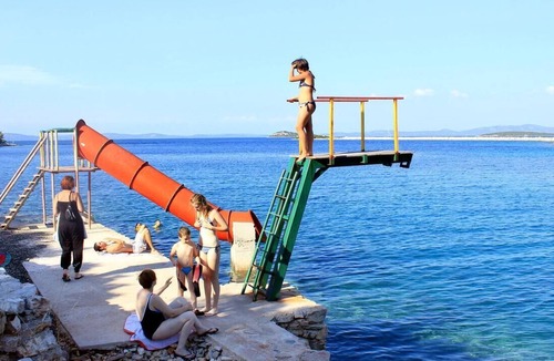 Island Dugi Otok Apartment | Two bedroom apartment near beach Zaglav, Dugi otok (A-17788-c)