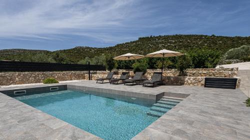 Marina Villa | Villa Bosilen with private pool, near Trogir, Split airport, quiet area, family villa