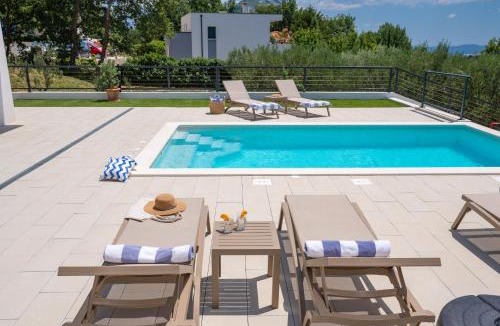 Omis Villa | Villa Nacle with Heated Pool and Large Playground near Omis and Split