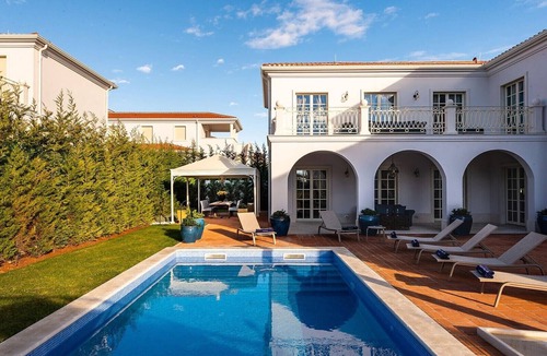 Vabriga Villa | Villa Zara – Luxury villa for up to 8 guests with heated private pool surrounded by Mediterranean charm.