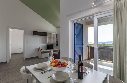 Brzac Apartment | Wabi Sabi Apt3 Pool & Sea View, Brzac, Croatia
