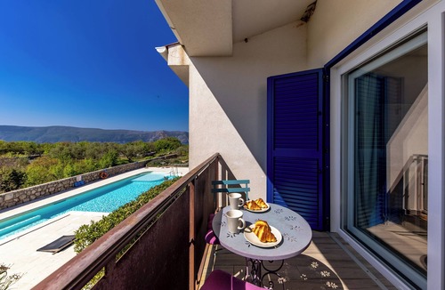 Brzac Apartment | Wabi Sabi Apt8 Pool & Sea View, Brzac, Croatia