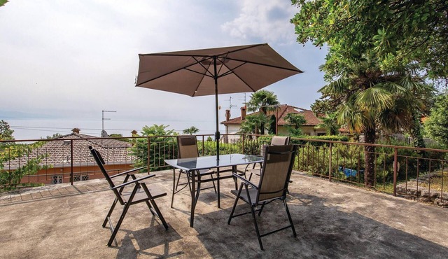 Beach front home in Volosko with WiFi